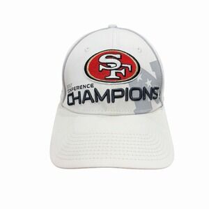 New Era San Francisco 49ers 2012 Conference Champions Hat 39THIRTY NFL Cap S/M